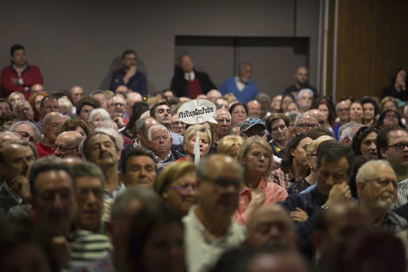 Baño de masas de Pedro Sánchez en Granada