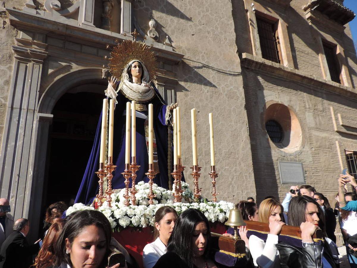 Y las calles anticiparon la Semana Santa