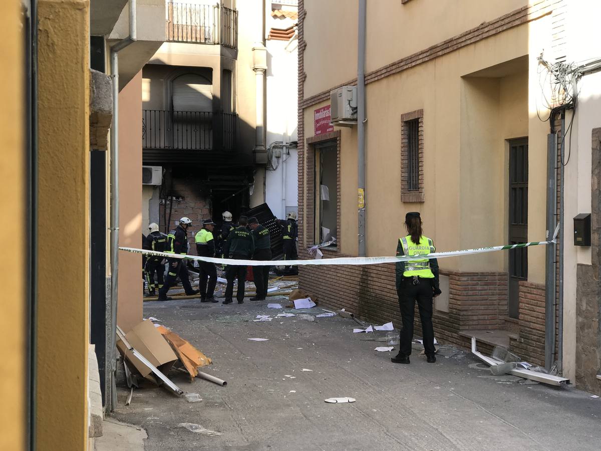 Explosión en una carnicería de Dúrcal
