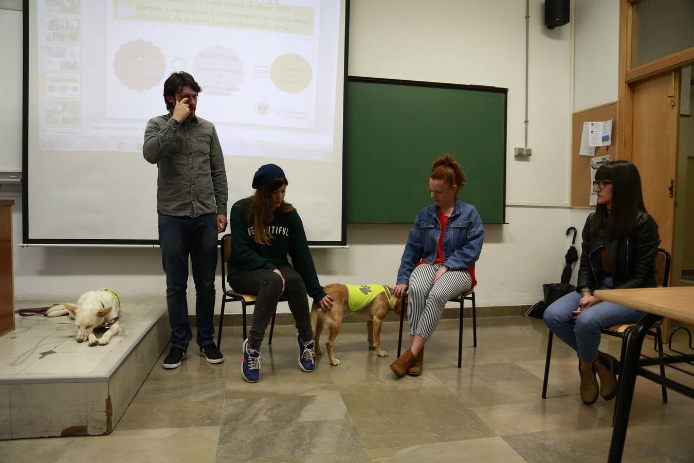 Los perros también &#039;enseñan&#039; en la UGR