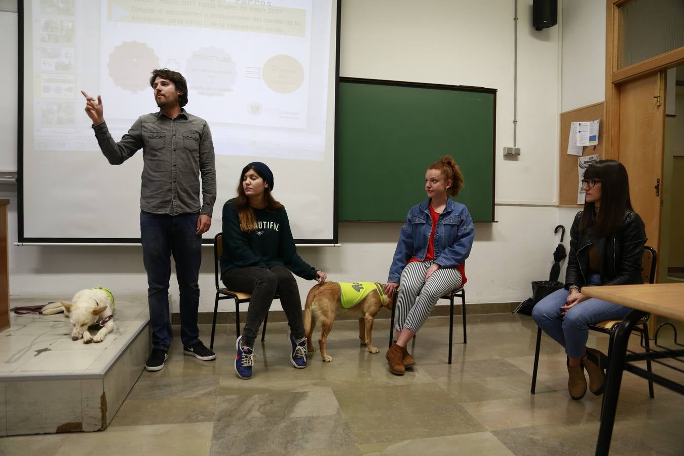 Los perros también &#039;enseñan&#039; en la UGR