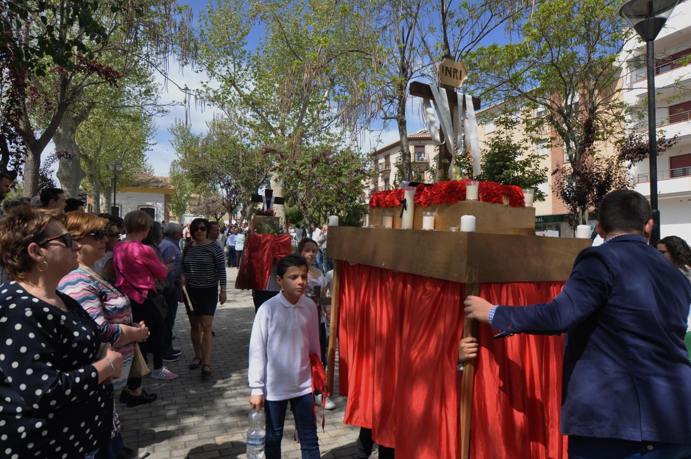 El Padul concentró todos sus pasos de Semana Santa en la tarde-noche del Viernes Santo