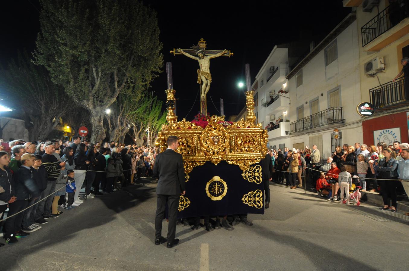 El Padul concentró todos sus pasos de Semana Santa en la tarde-noche del Viernes Santo