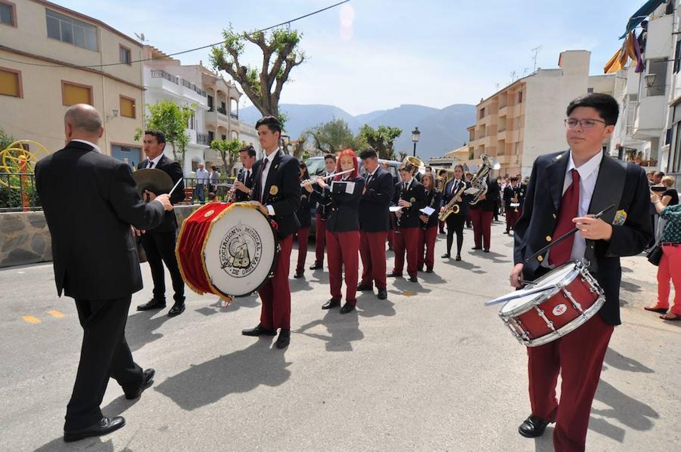 Órgiva recuperó la procesión del Domingo de Resurrección tras más de 70 años sin celebrarse