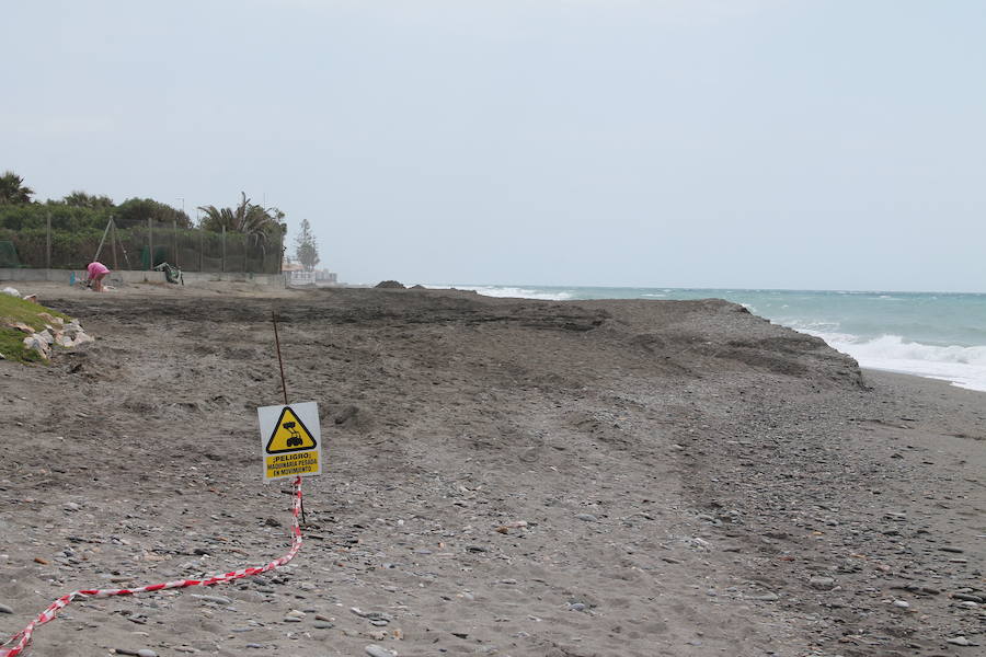 Así están las playas de la Costa Tropical