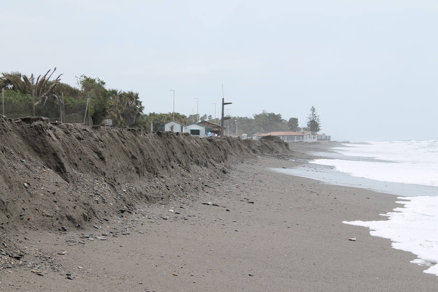 Así están las playas de la Costa Tropical