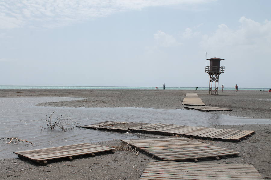 Así están las playas de la Costa Tropical