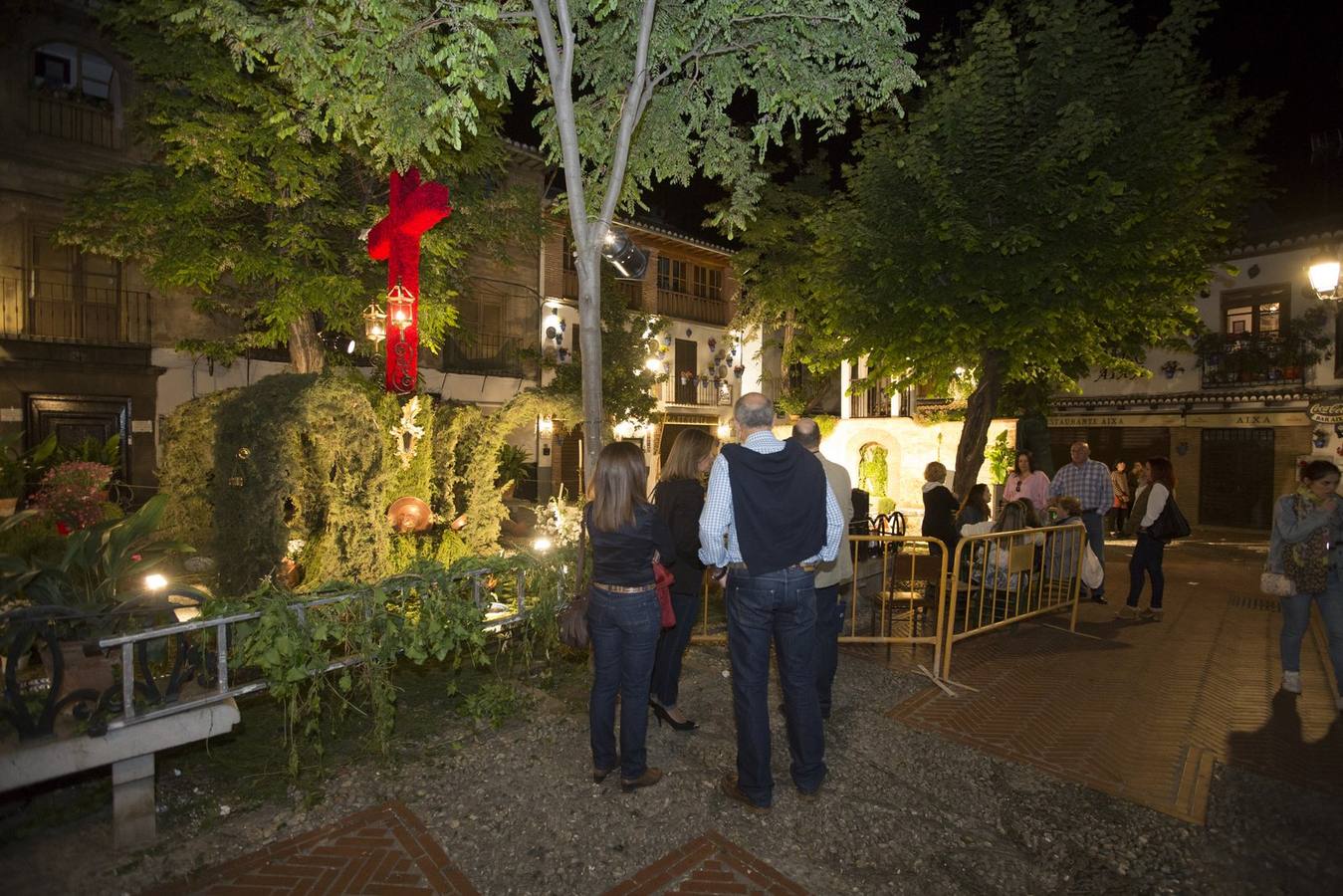 Segundo premio de calles y plazas para la asociación cultural Cruz de Mayo (Plaza Larga)