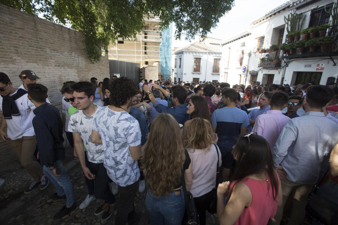 El ambiente en las Cruces de Granada