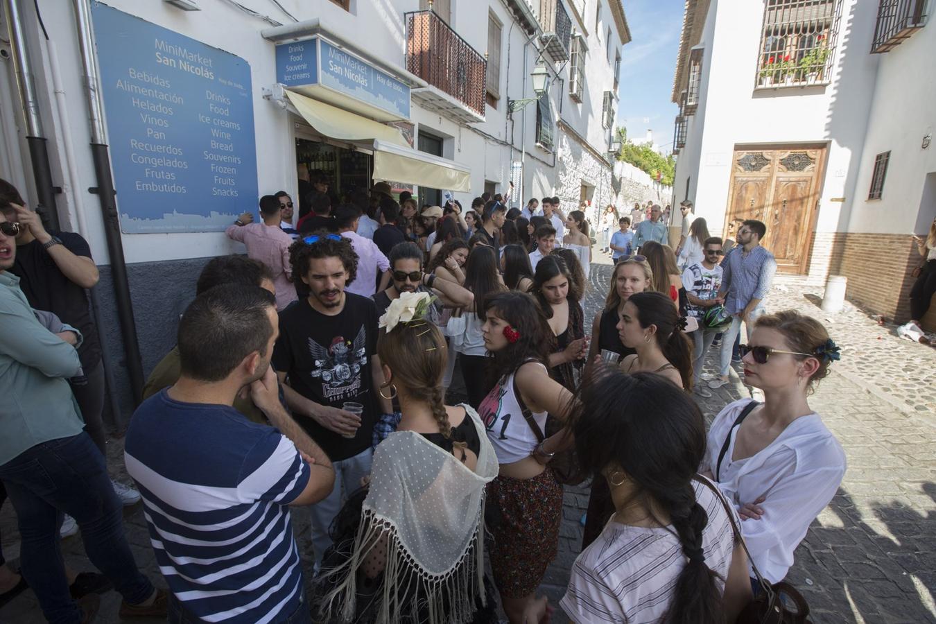El ambiente en las Cruces de Granada