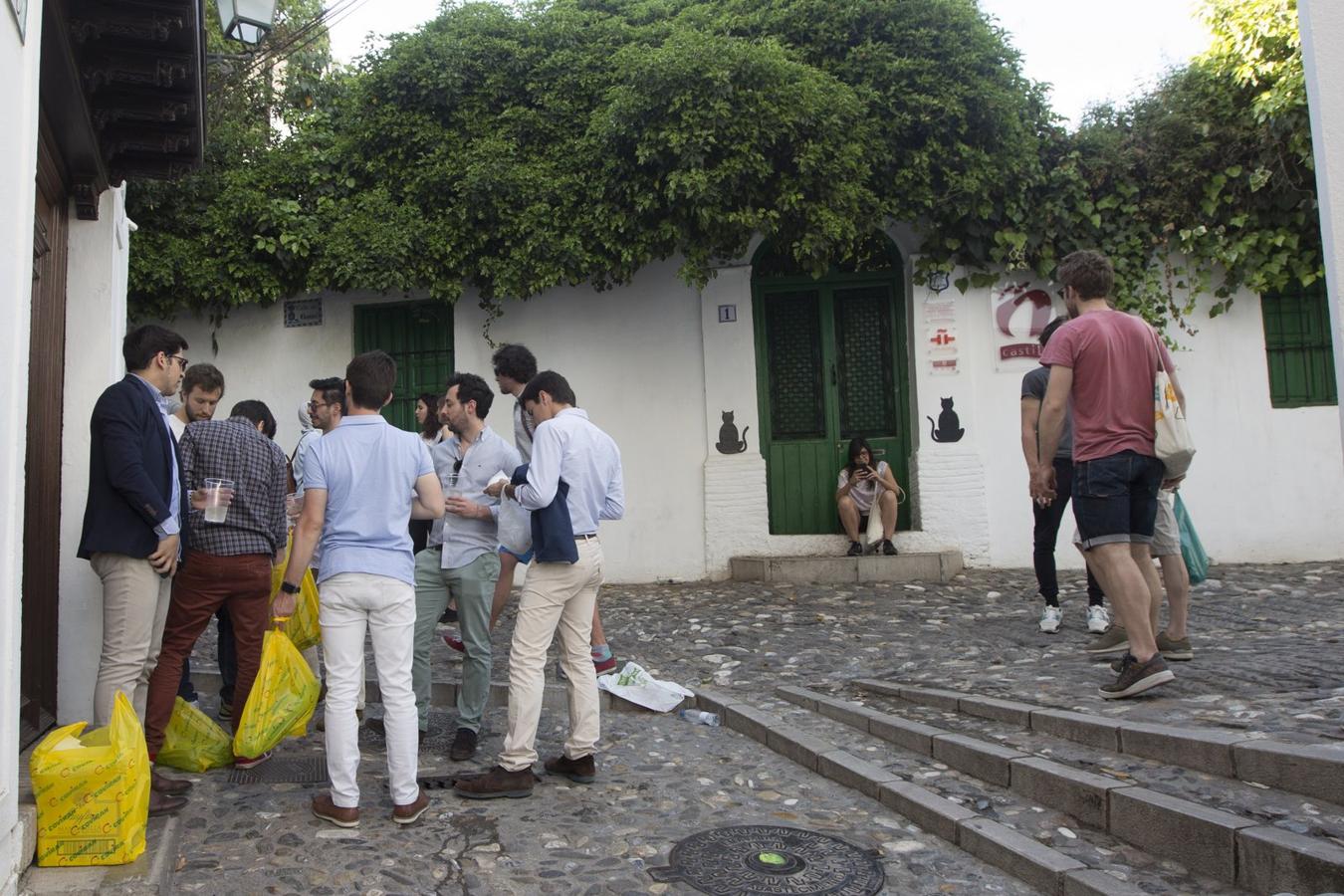El ambiente en las Cruces de Granada