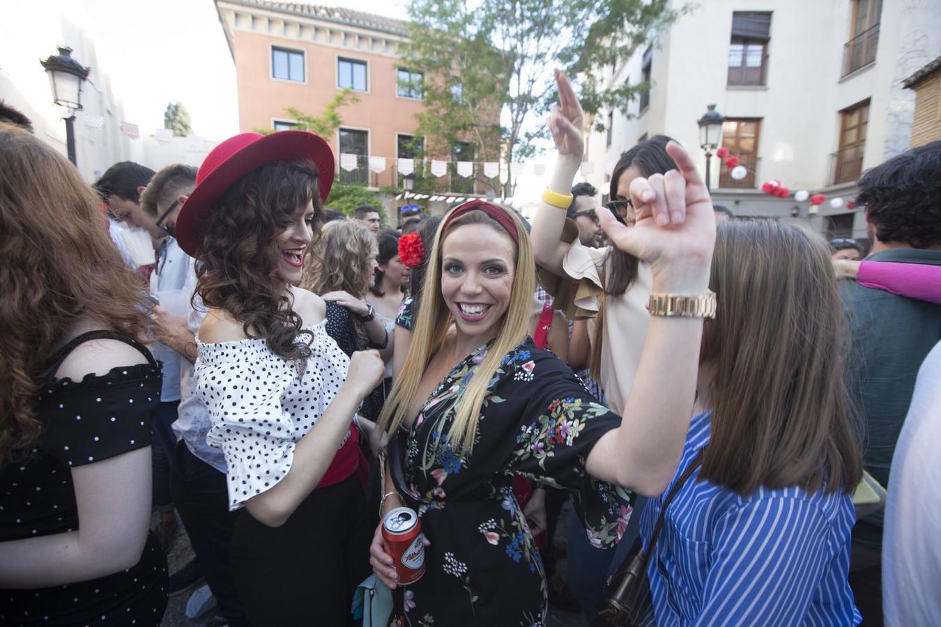 El ambiente en las Cruces de Granada