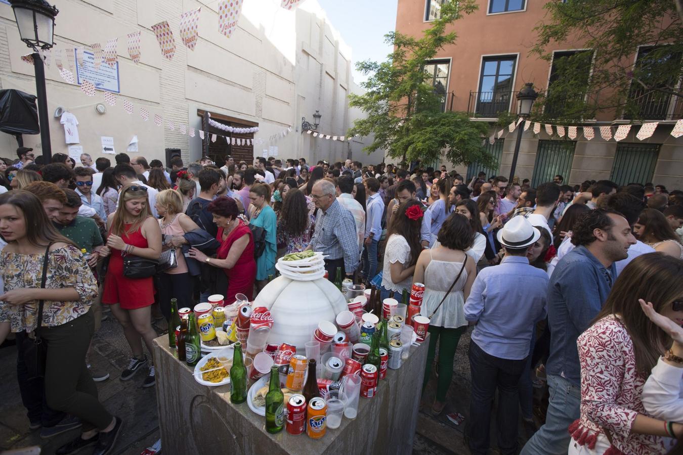 El ambiente en las Cruces de Granada