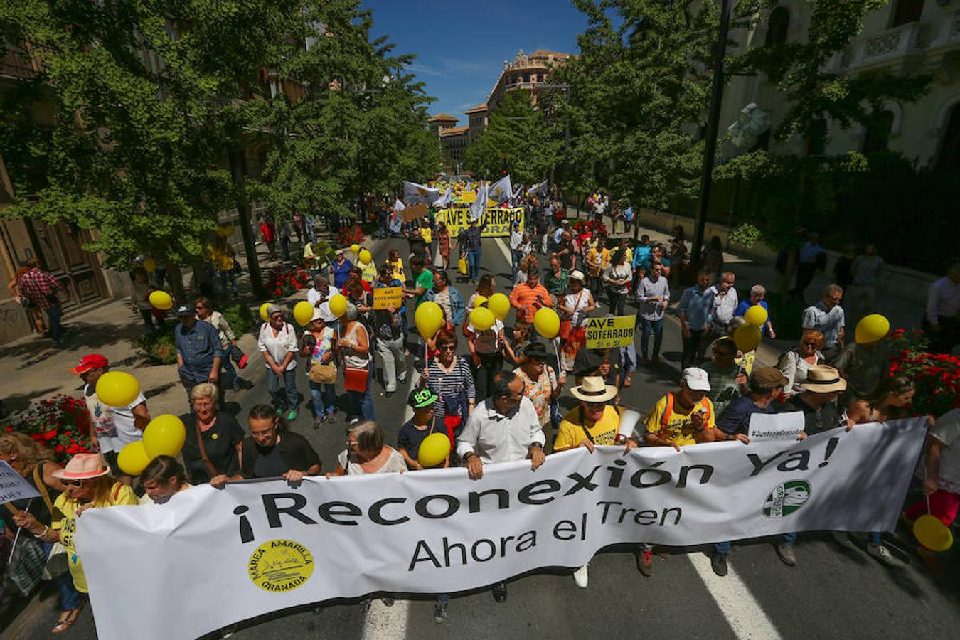 Granada vuelve a clamar contra el aislamiento ferroviario