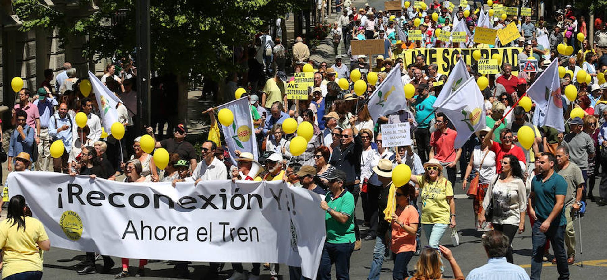 Granada vuelve a clamar contra el aislamiento ferroviario