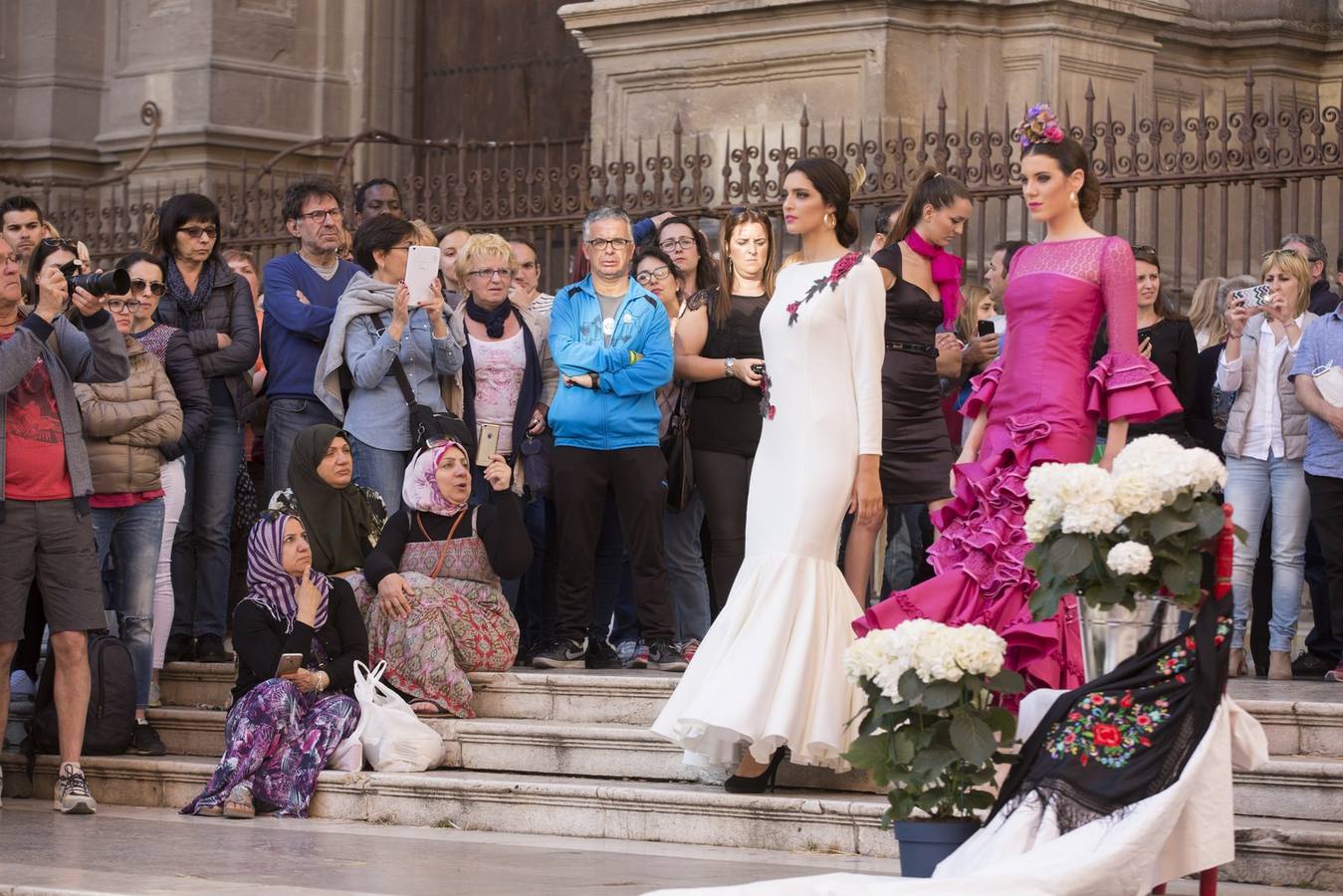 Pasarela de moda flamenca en las Pasiegas