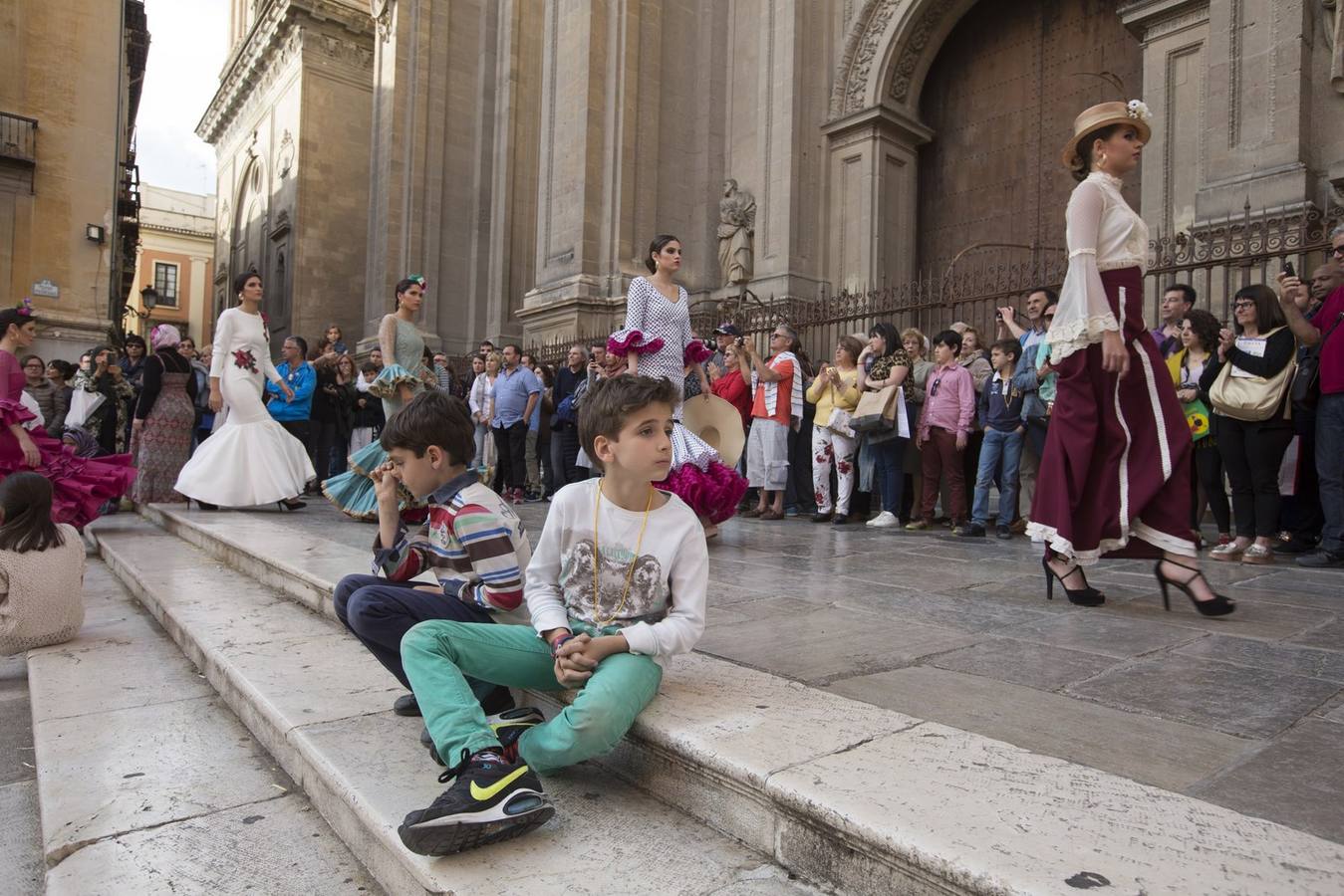 Pasarela de moda flamenca en las Pasiegas
