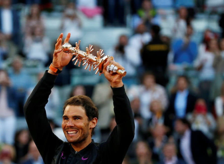 Las mejores imágenes de la final entre Nadal y Thiem