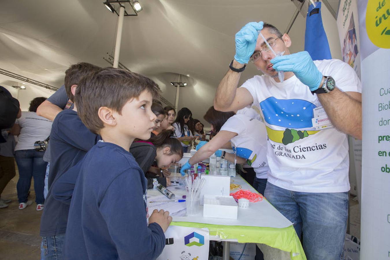 Lleno absoluto en el día gratis del Parque de las Ciencias
