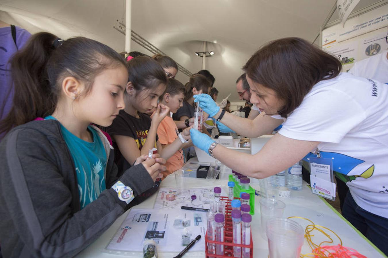 Lleno absoluto en el día gratis del Parque de las Ciencias