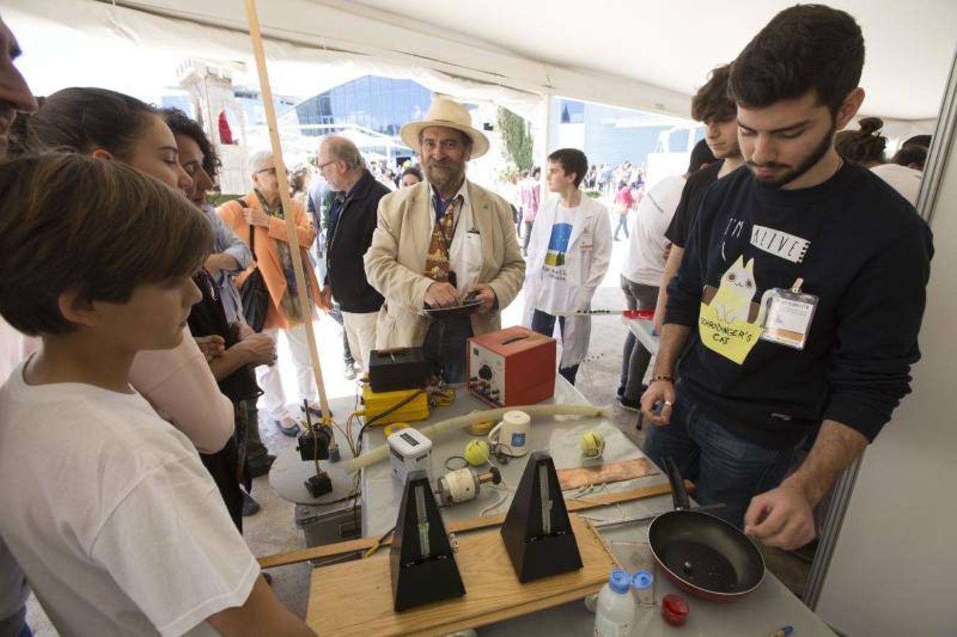 Lleno absoluto en el día gratis del Parque de las Ciencias