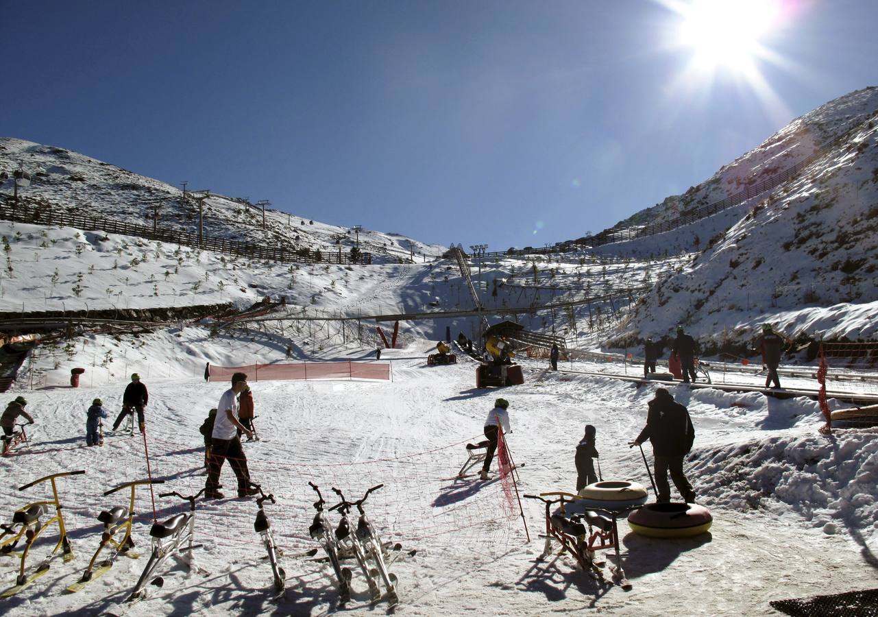 Incremento de la superficie esquiable de Sierra Nevada. 