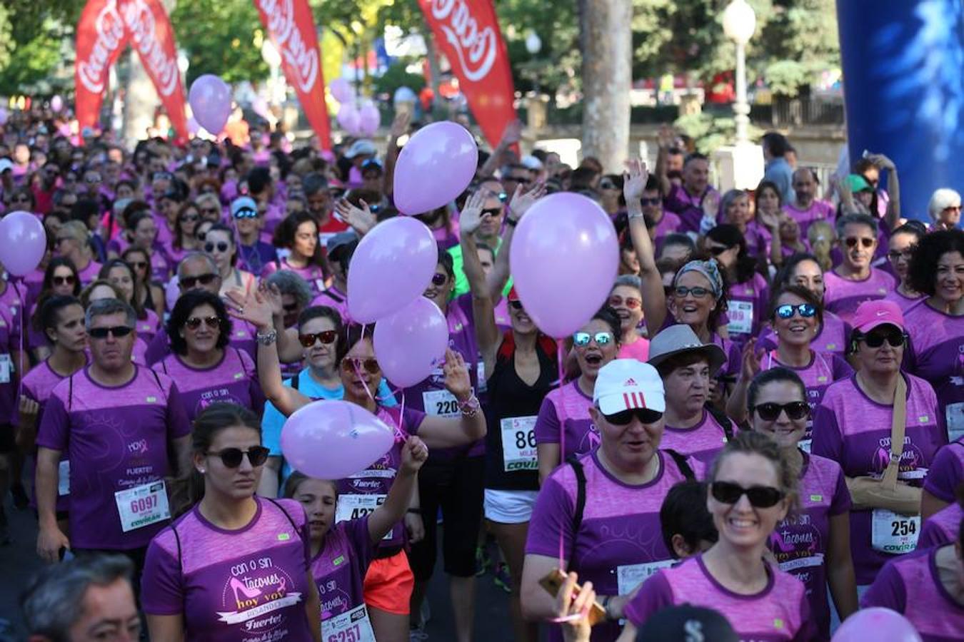 Esfuerzo y lucha en la Carrera de la Mujer