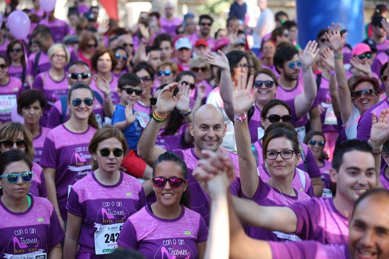 Esfuerzo y lucha en la Carrera de la Mujer