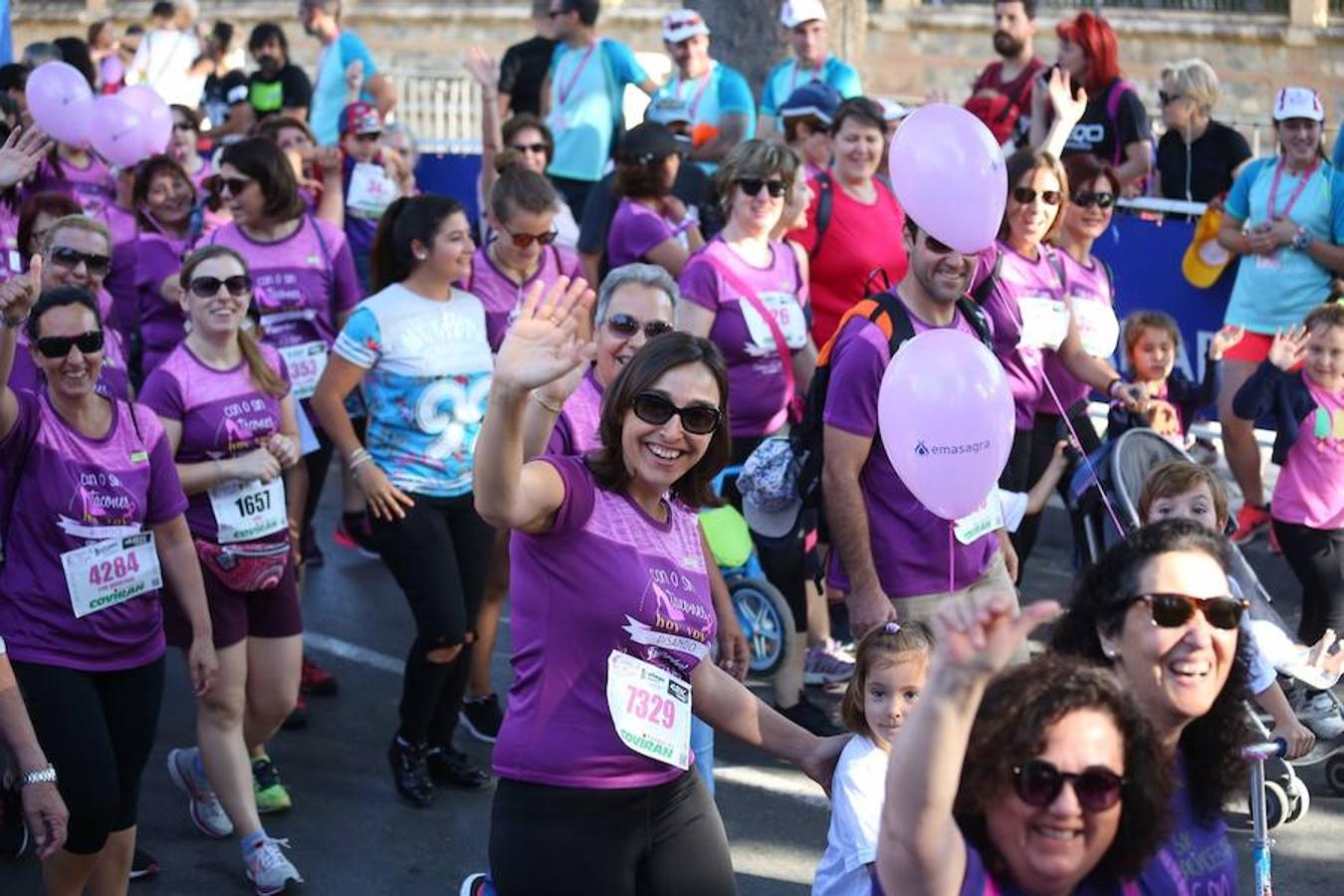 Esfuerzo y lucha en la Carrera de la Mujer