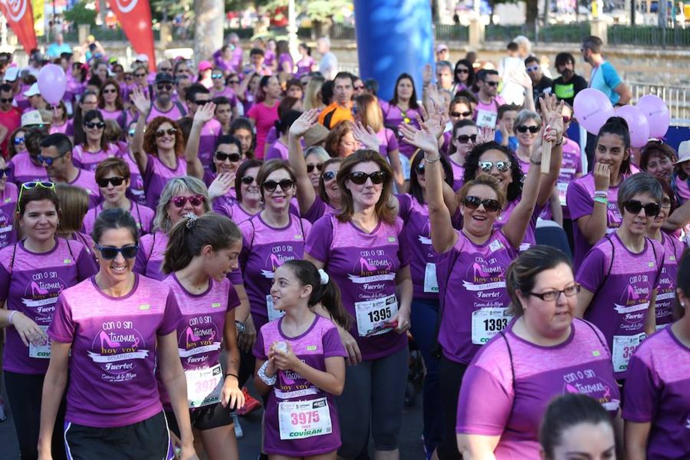 Esfuerzo y lucha en la Carrera de la Mujer