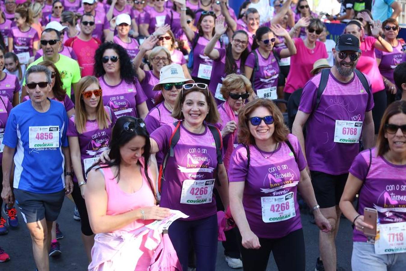 Esfuerzo y lucha en la Carrera de la Mujer