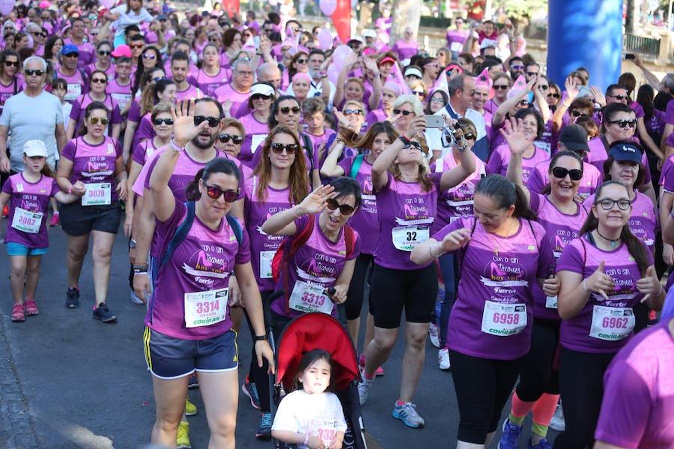 Esfuerzo y lucha en la Carrera de la Mujer