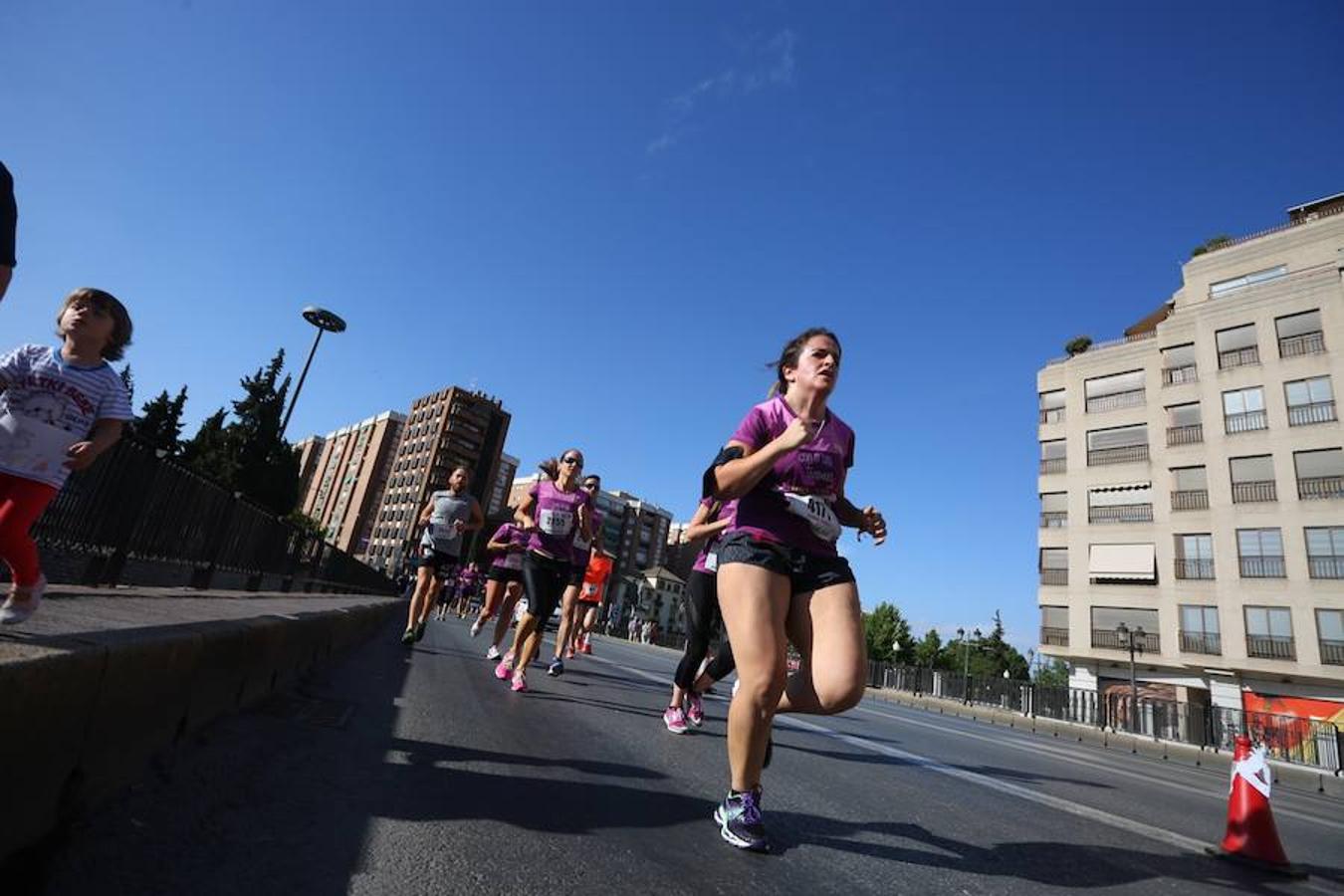 Esfuerzo y lucha en la Carrera de la Mujer