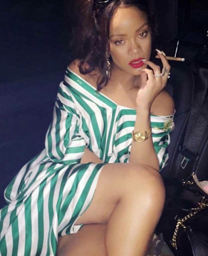 El aumento de peso de Rihanna incendia las redes sociales