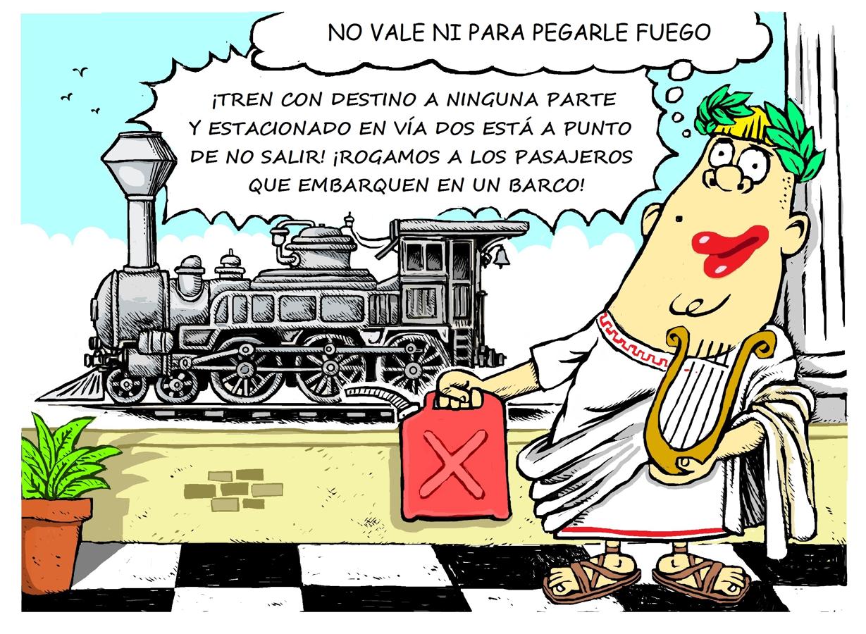 Tanto si vas o si vienes, hazlo en coche o en avión, no te queda otra opción, pues Granada está sin trenes desde tiempos de Nerón.