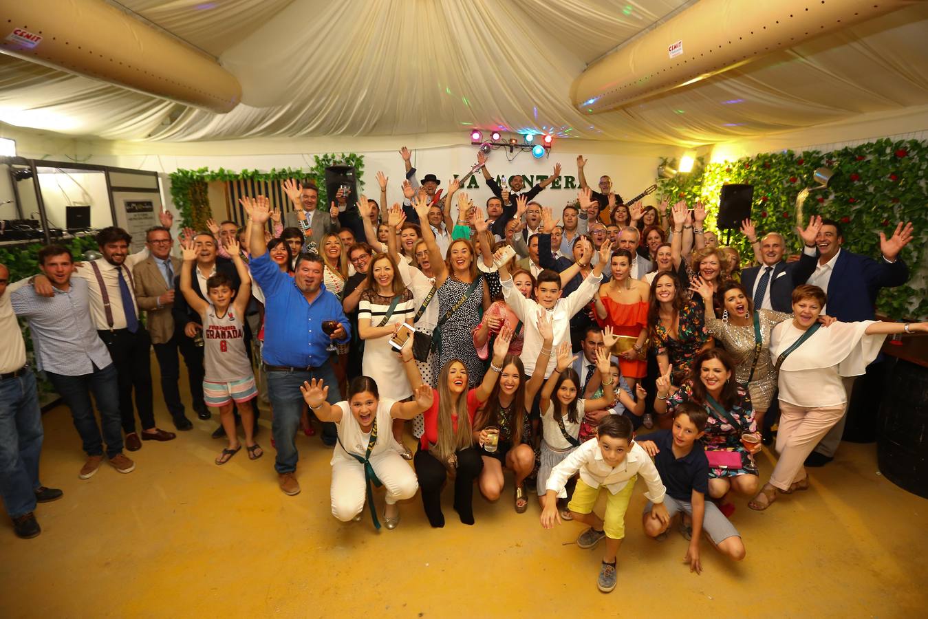 Primera noche de feria en Almanjáyar