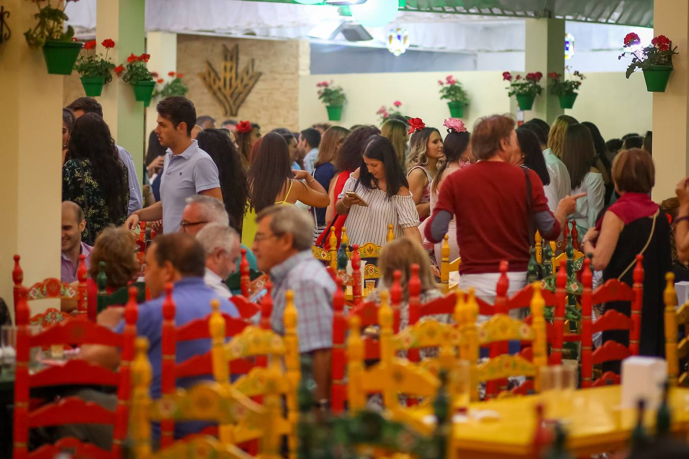 Primera noche de feria en Almanjáyar