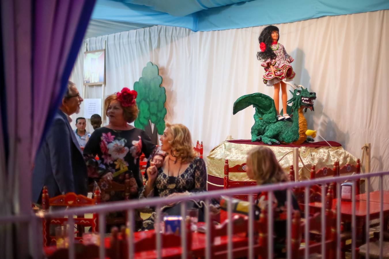 Primera noche de feria en Almanjáyar