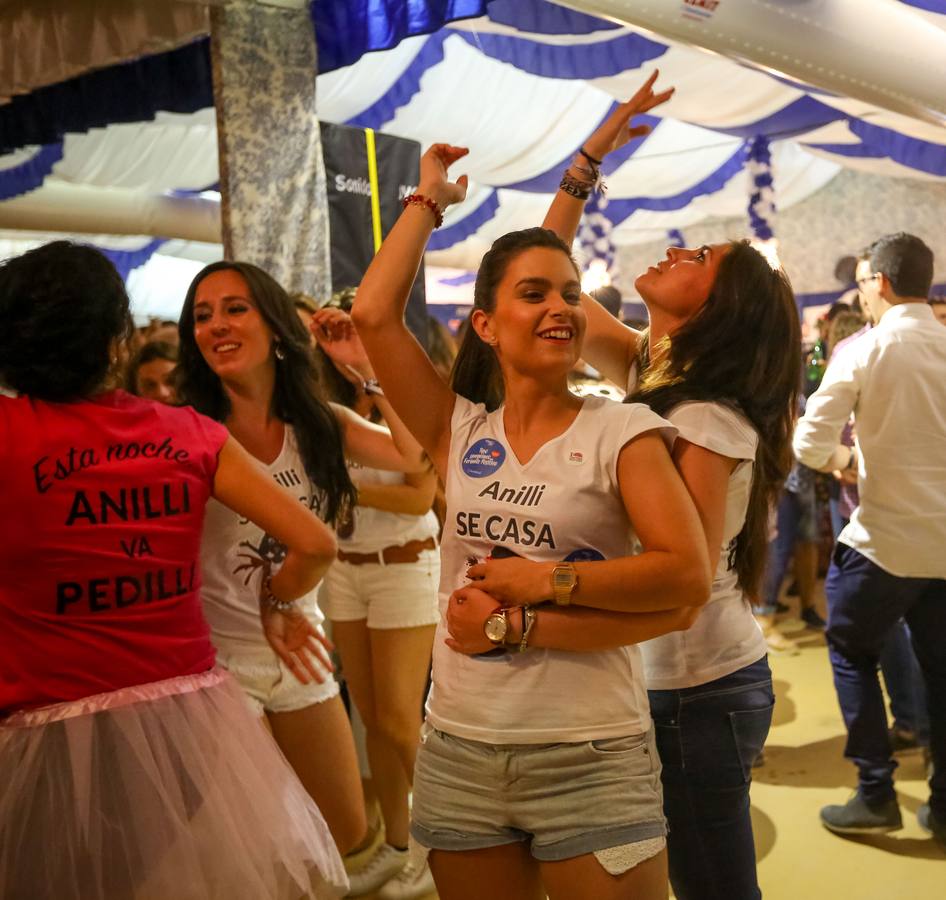 Primera noche de feria en Almanjáyar