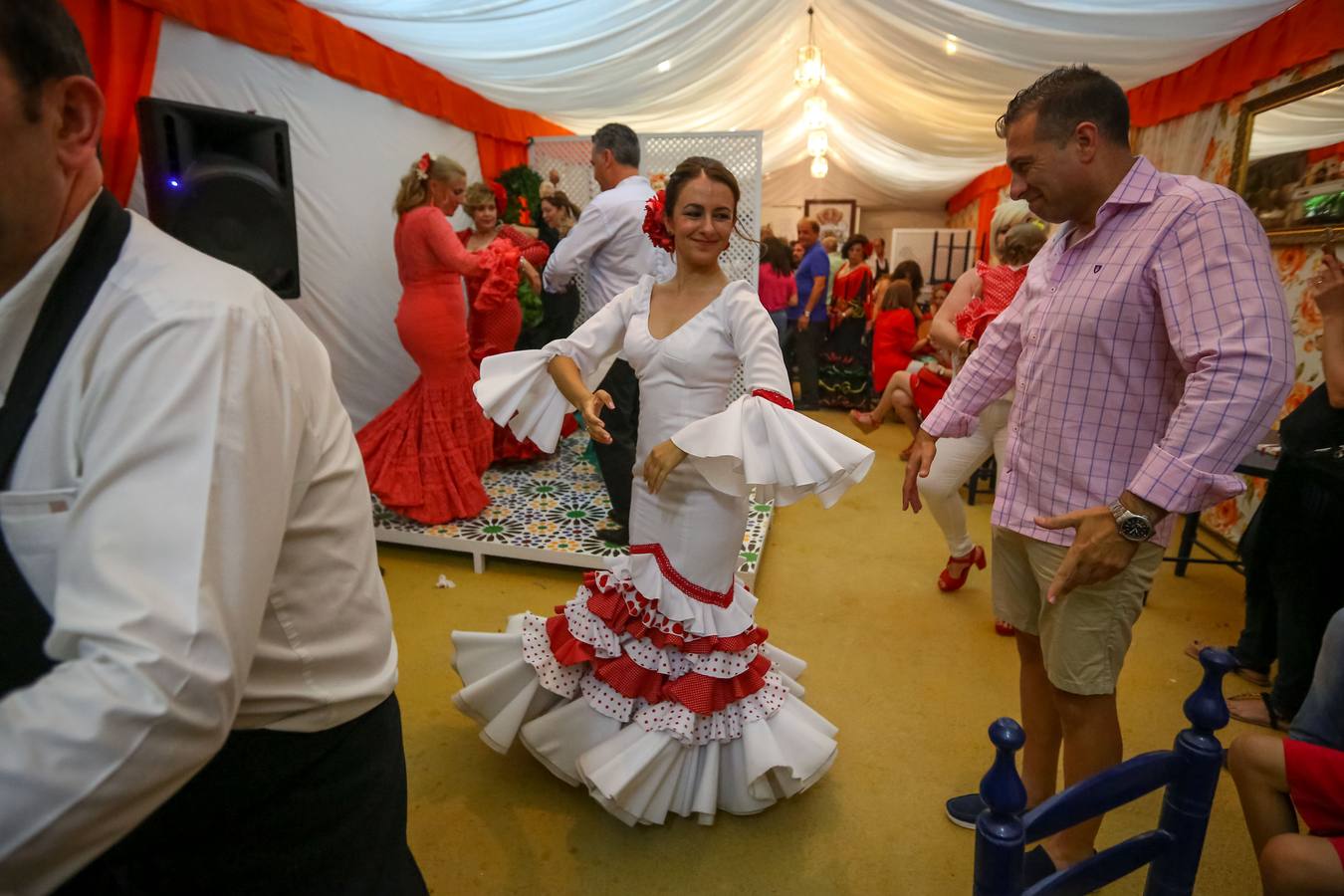 Primera noche de feria en Almanjáyar