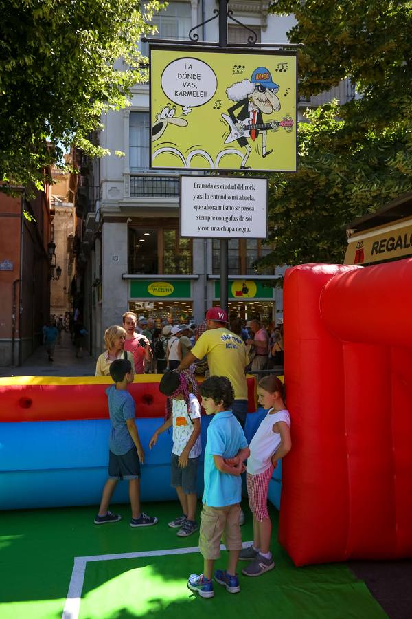 Bib-Rambla se llena de vida con el Corpus Chico