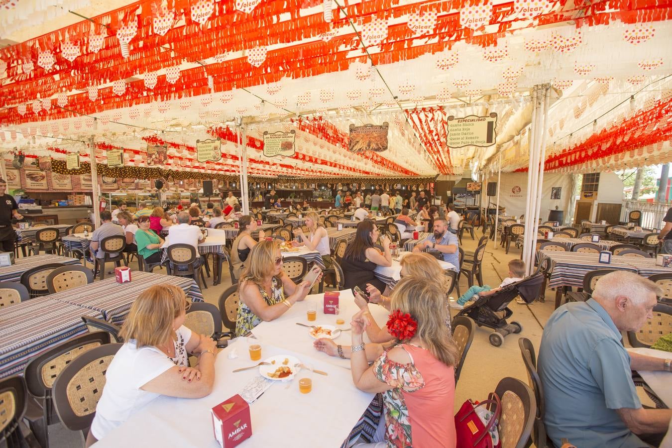 Resacón en la feria.... mogollón en la playa