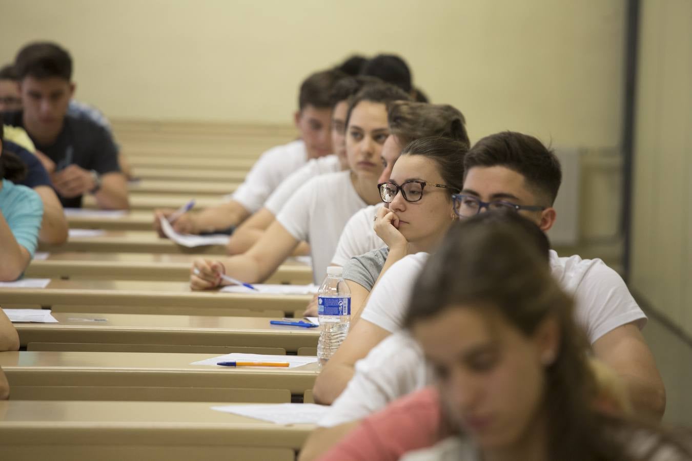 Los nervios afloran en el primer día de Selectividad