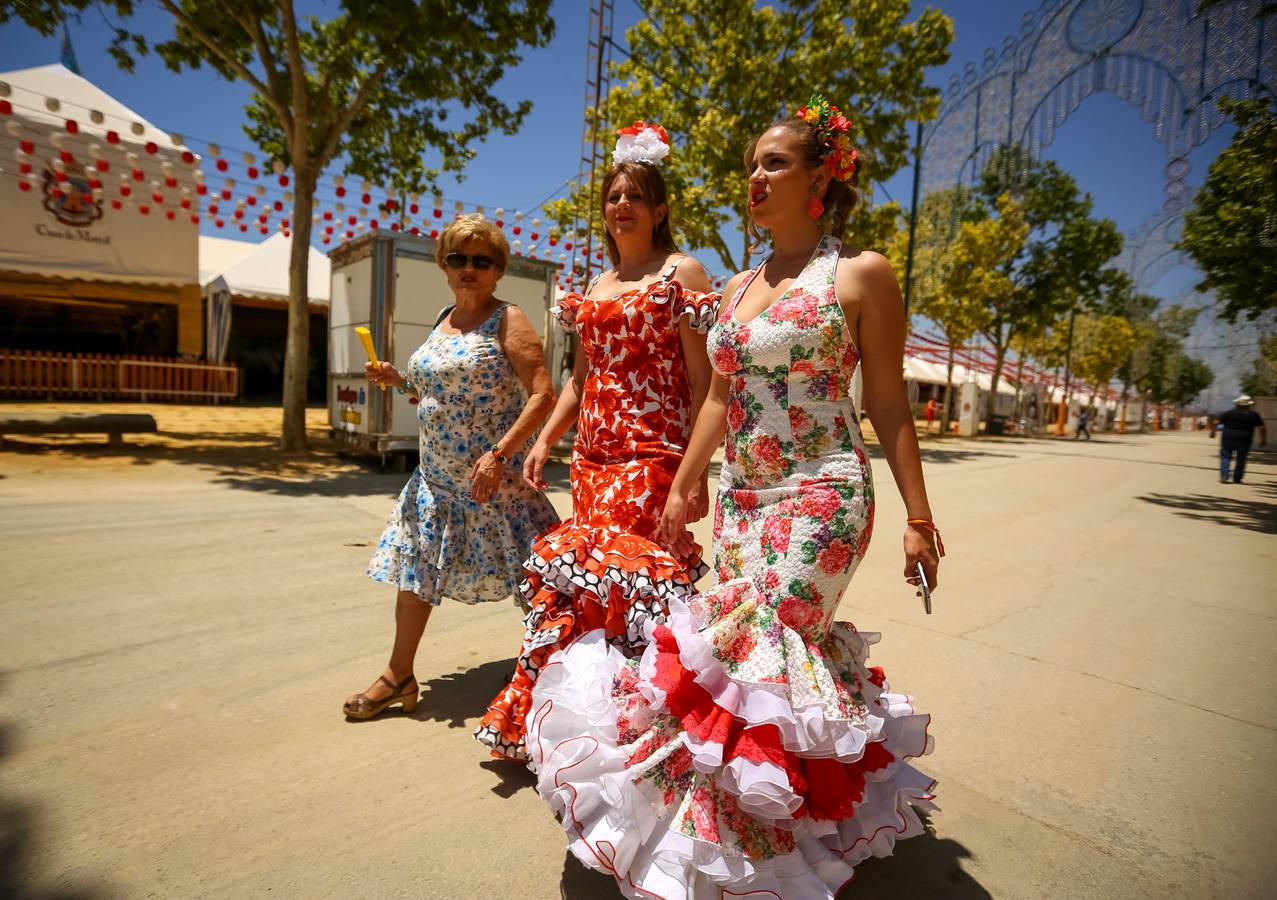 Ambiente del lunes en el Corpus