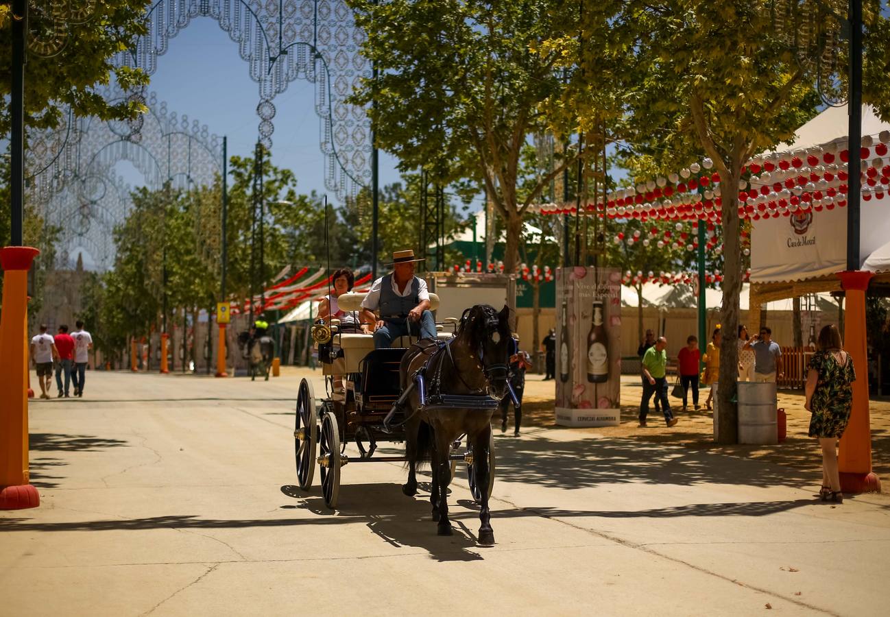 Ambiente del lunes en el Corpus