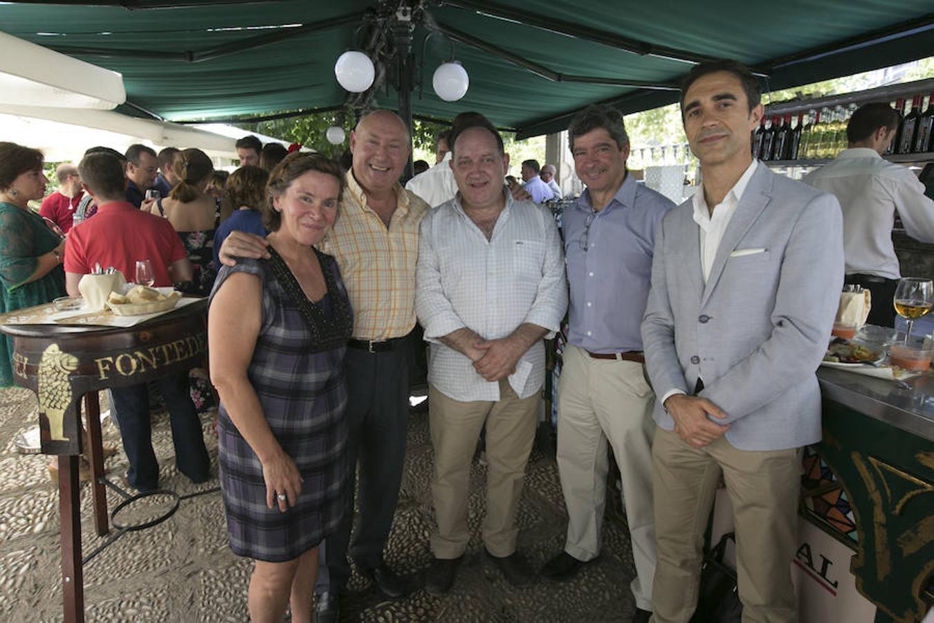 Ambiente en Las Titas en el miércoles de Corpus