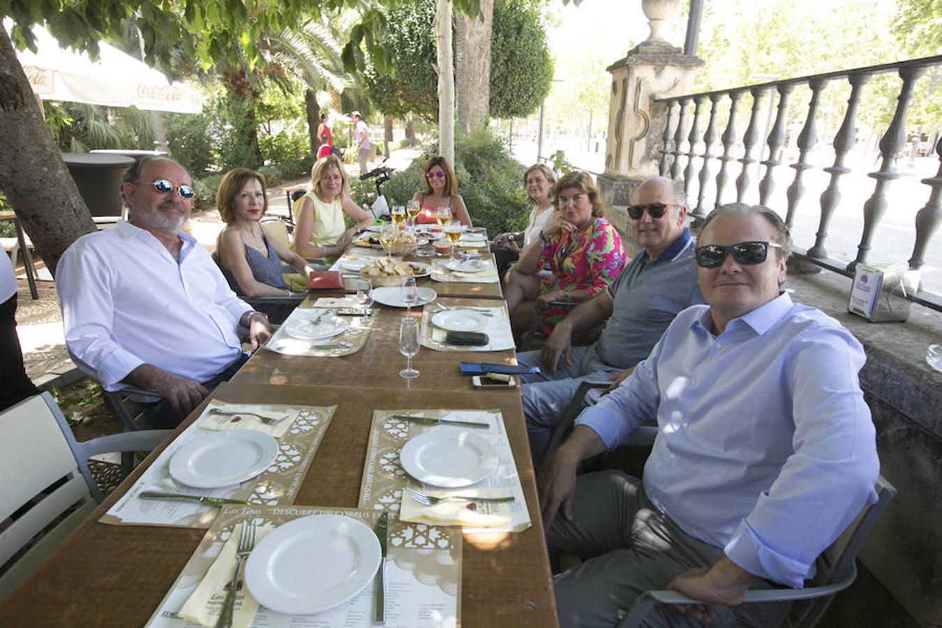 Ambiente en Las Titas en el miércoles de Corpus