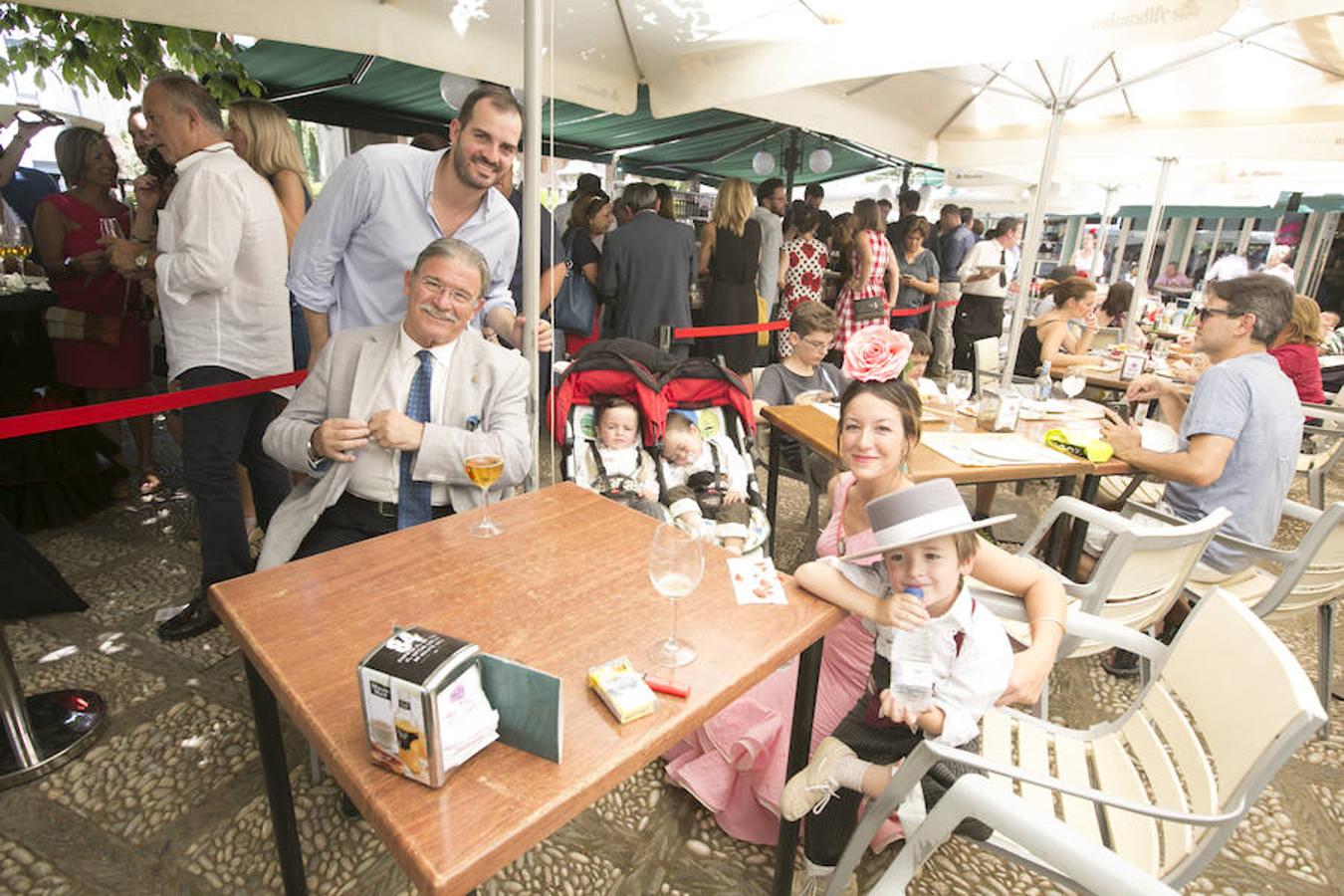 Ambiente en Las Titas en el miércoles de Corpus