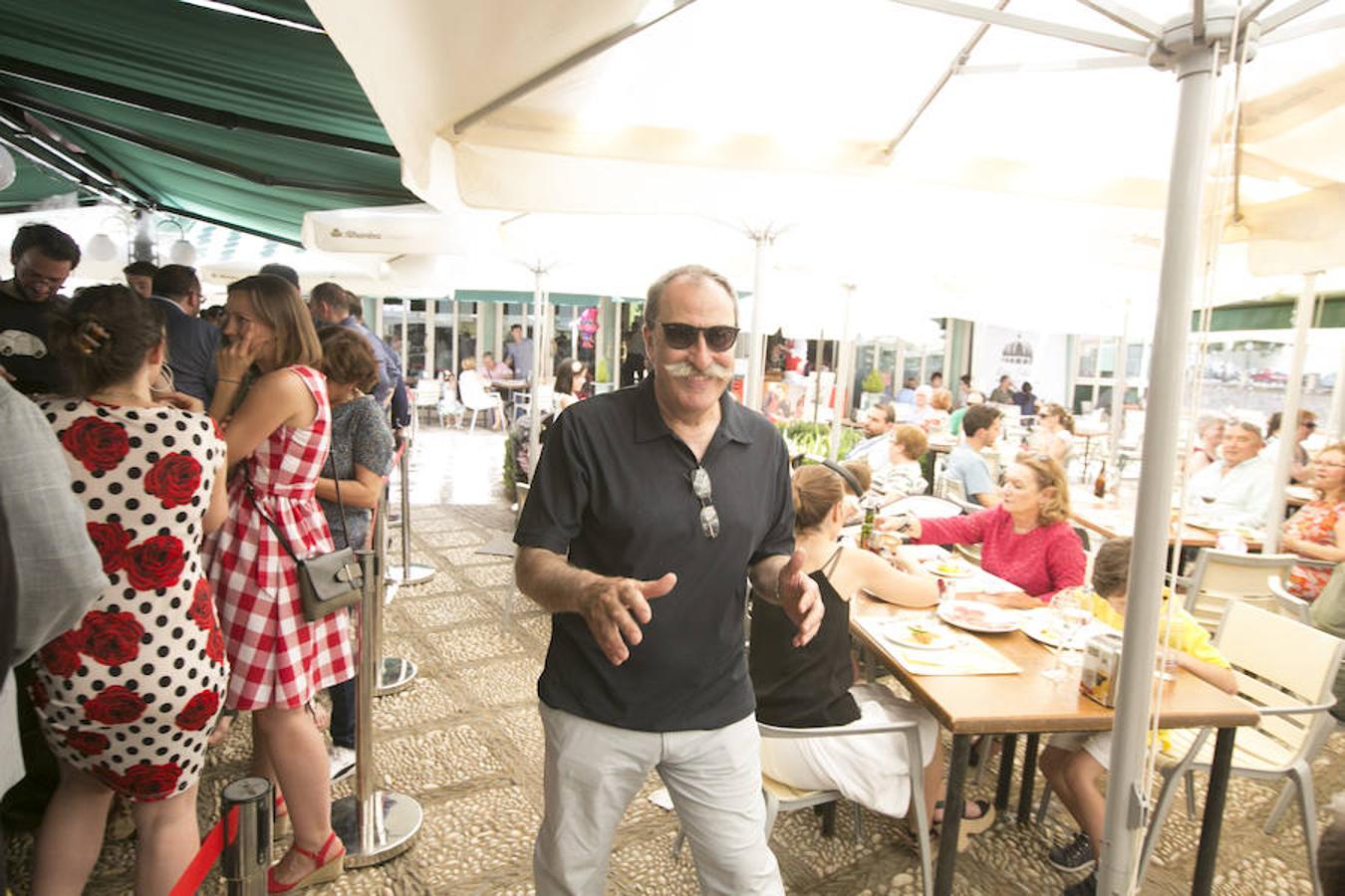 Ambiente en Las Titas en el miércoles de Corpus