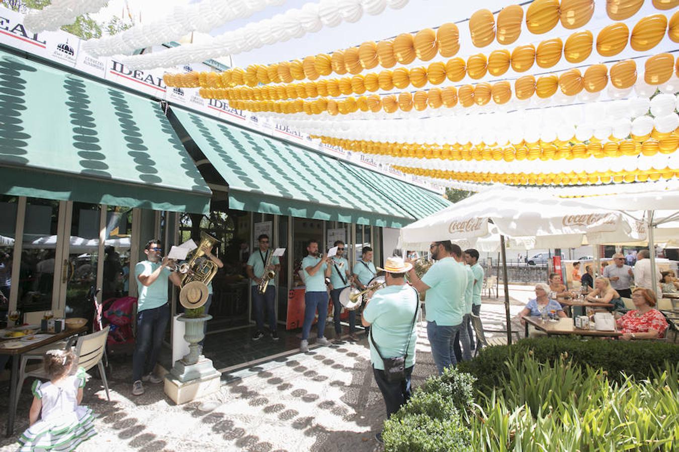 Ambiente en Las Titas en el miércoles de Corpus